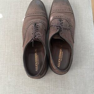Allen Edmonds Classic Brown Leather Oxfords